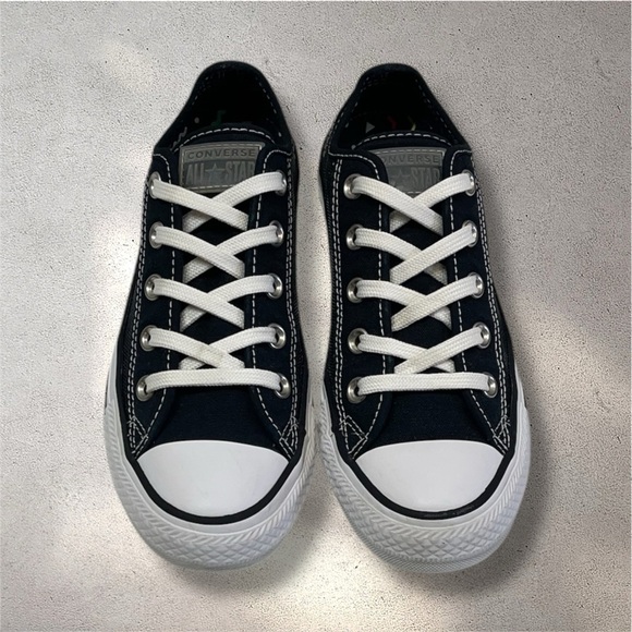 Converse All-Star Low Top Canvas Mesh See Through Sneakers - Picture 1 of 10